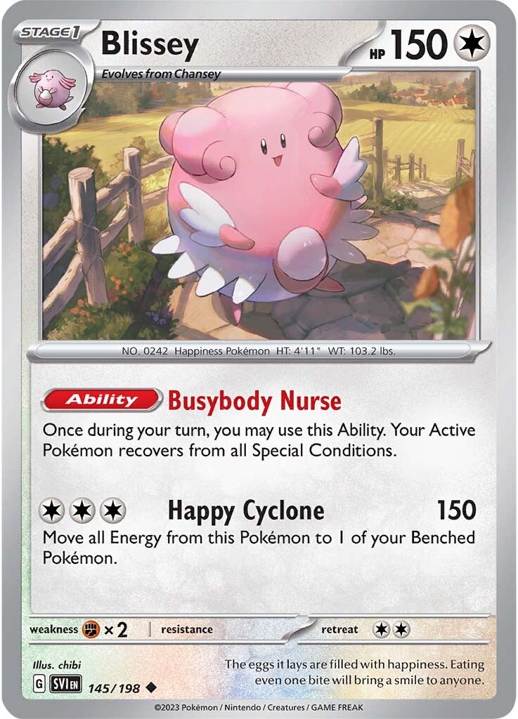 Blissey (145/198) [Scarlet & Violet: Base Set] | Dumpster Cat Games