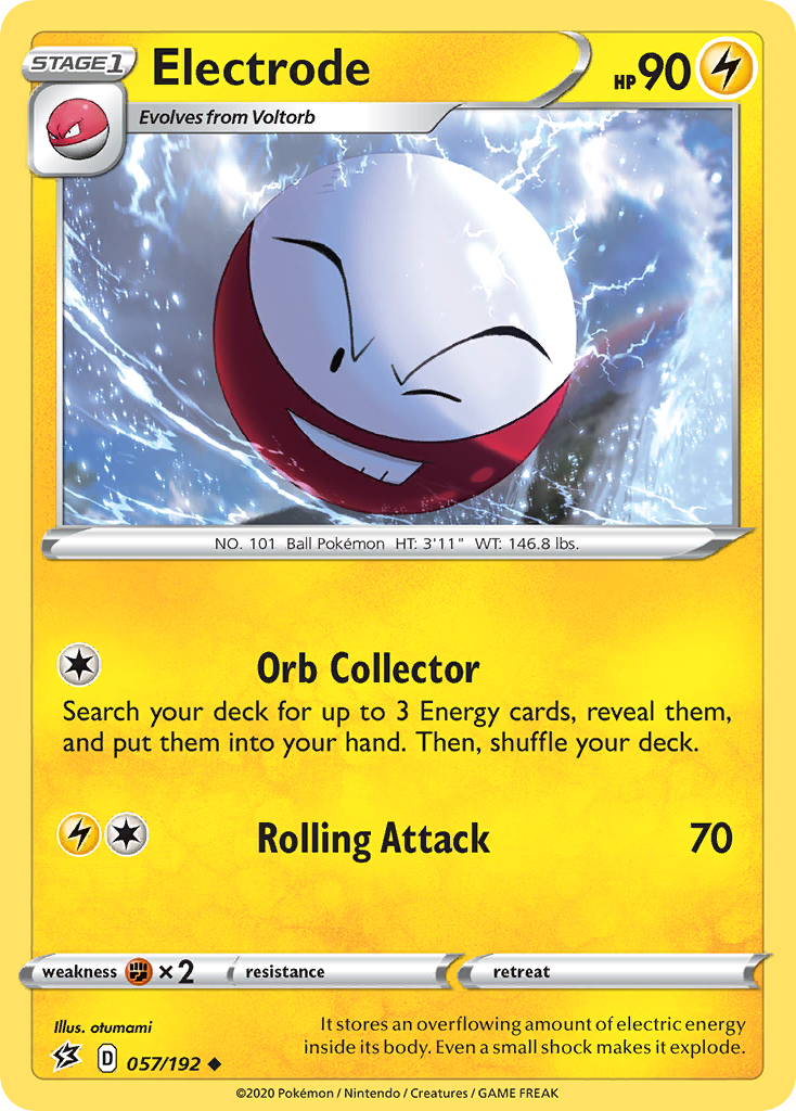 Electrode (057/192) [Sword & Shield: Rebel Clash] | Dumpster Cat Games