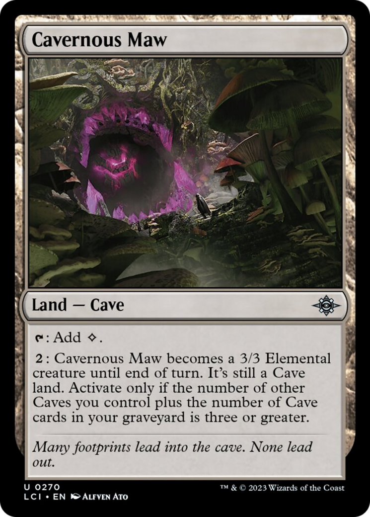 Cavernous Maw [The Lost Caverns of Ixalan] | Dumpster Cat Games