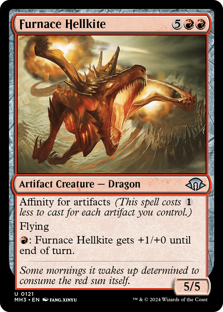 Furnace Hellkite [Modern Horizons 3] | Dumpster Cat Games