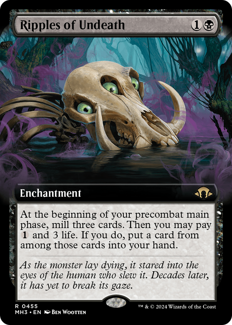 Ripples of Undeath (Extended Art) [Modern Horizons 3] | Dumpster Cat Games