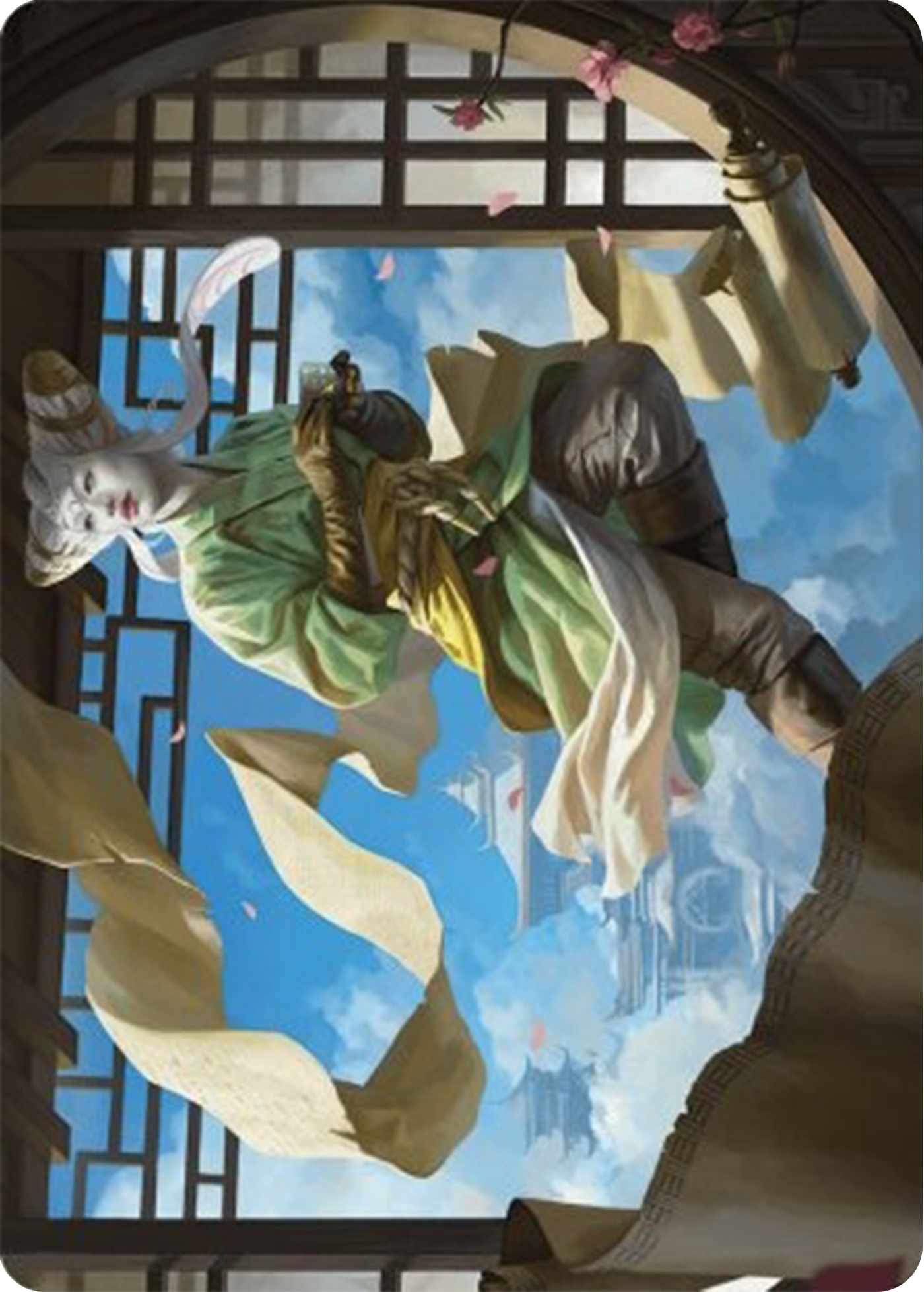 Tamiyo, Inquisitive Student Art Card [Modern Horizons 3 Art Series] | Dumpster Cat Games