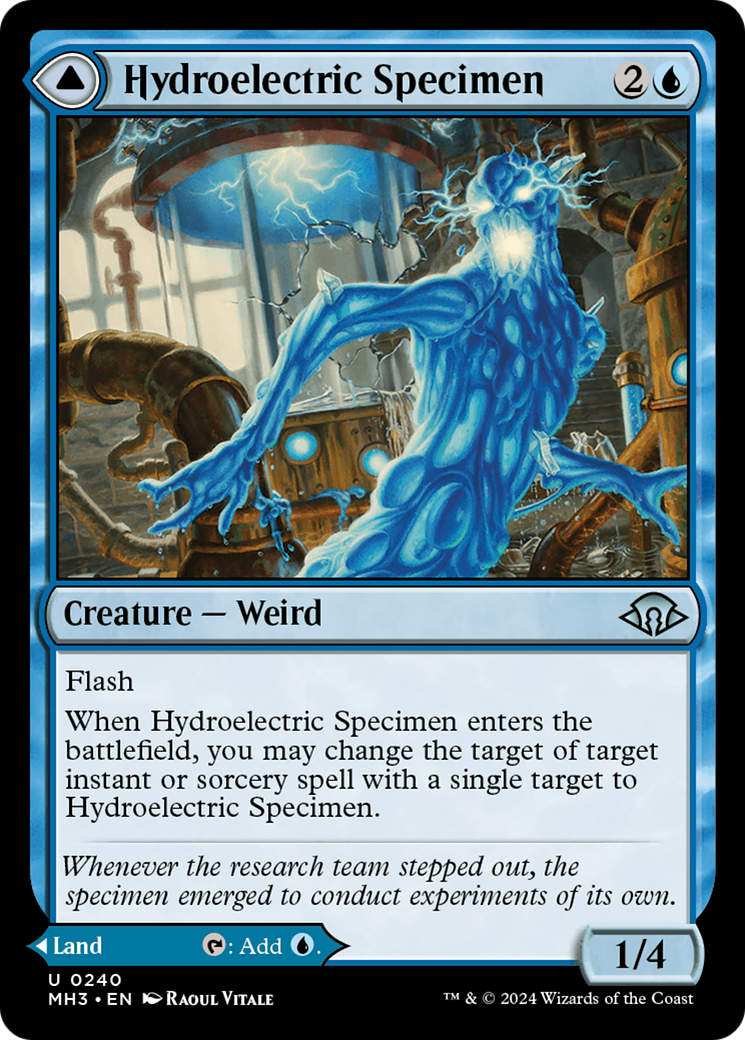 Hydroelectric Specimen [Modern Horizons 3] | Dumpster Cat Games