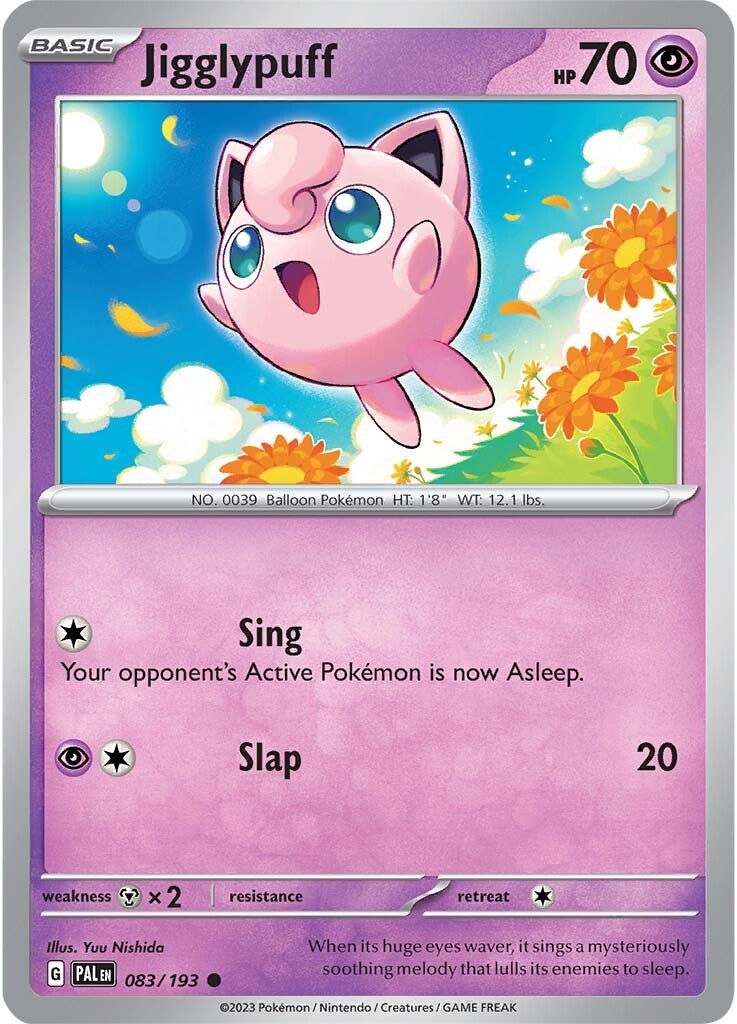 Jigglypuff (083/193) [Scarlet & Violet: Paldea Evolved] | Dumpster Cat Games