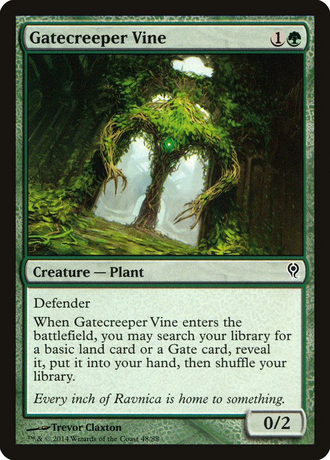 Gatecreeper Vine [Duel Decks: Jace vs. Vraska] | Dumpster Cat Games