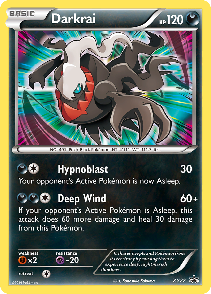 Darkrai (XY22) [XY: Black Star Promos] | Dumpster Cat Games