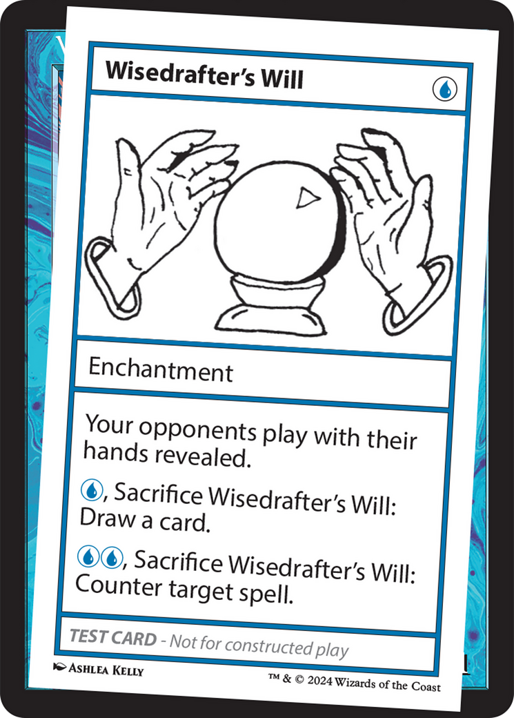 Wisedrafter's Will [Mystery Booster 2 Playtest Cards] | Dumpster Cat Games