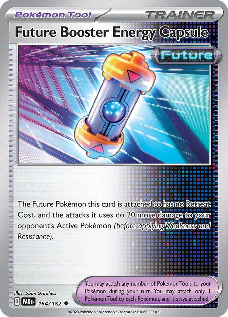 Future Booster Energy Capsule (164/182) [Scarlet & Violet: Paradox Rift] | Dumpster Cat Games