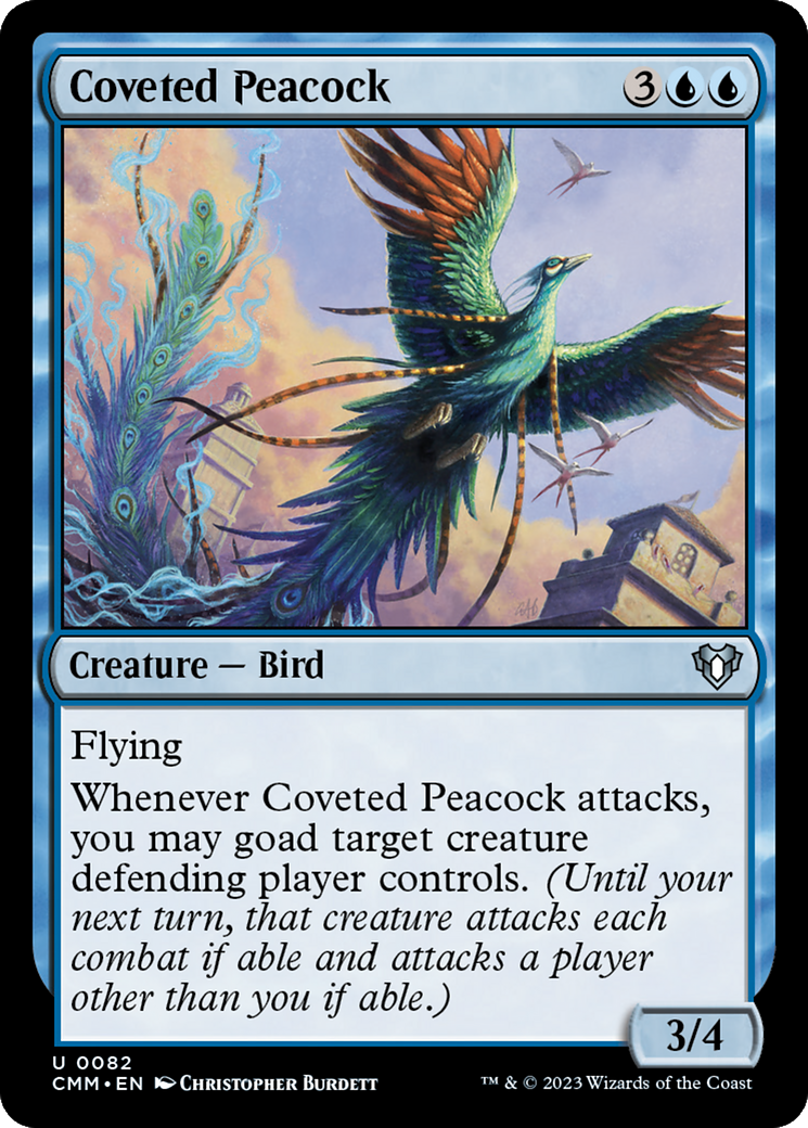 Coveted Peacock [Commander Masters] | Dumpster Cat Games