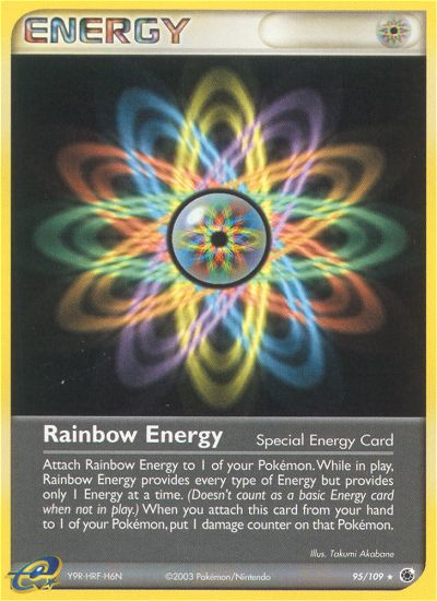 Rainbow Energy (95/109) [EX: Ruby & Sapphire] | Dumpster Cat Games