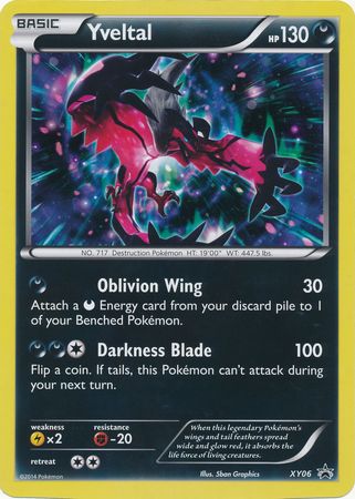 Yveltal (XY06) (Jumbo Card) [XY: Black Star Promos] | Dumpster Cat Games