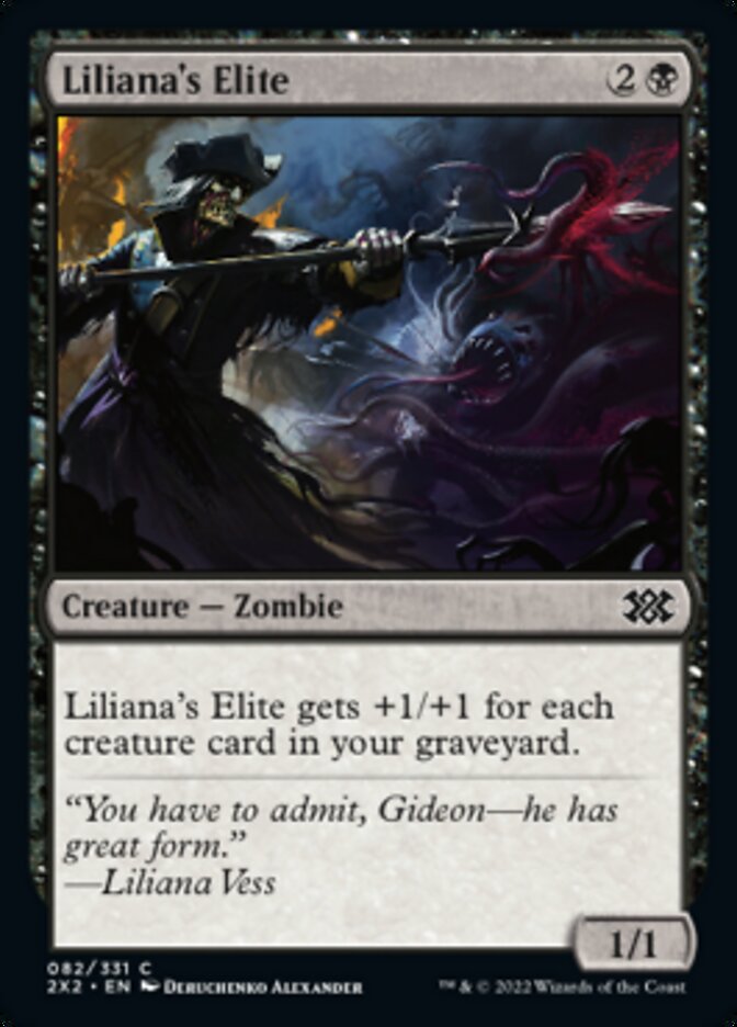 Liliana's Elite [Double Masters 2022] | Dumpster Cat Games