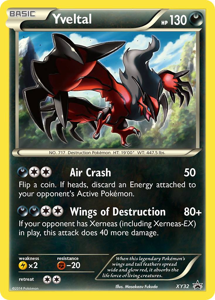 Yveltal (XY32) [XY: Black Star Promos] | Dumpster Cat Games