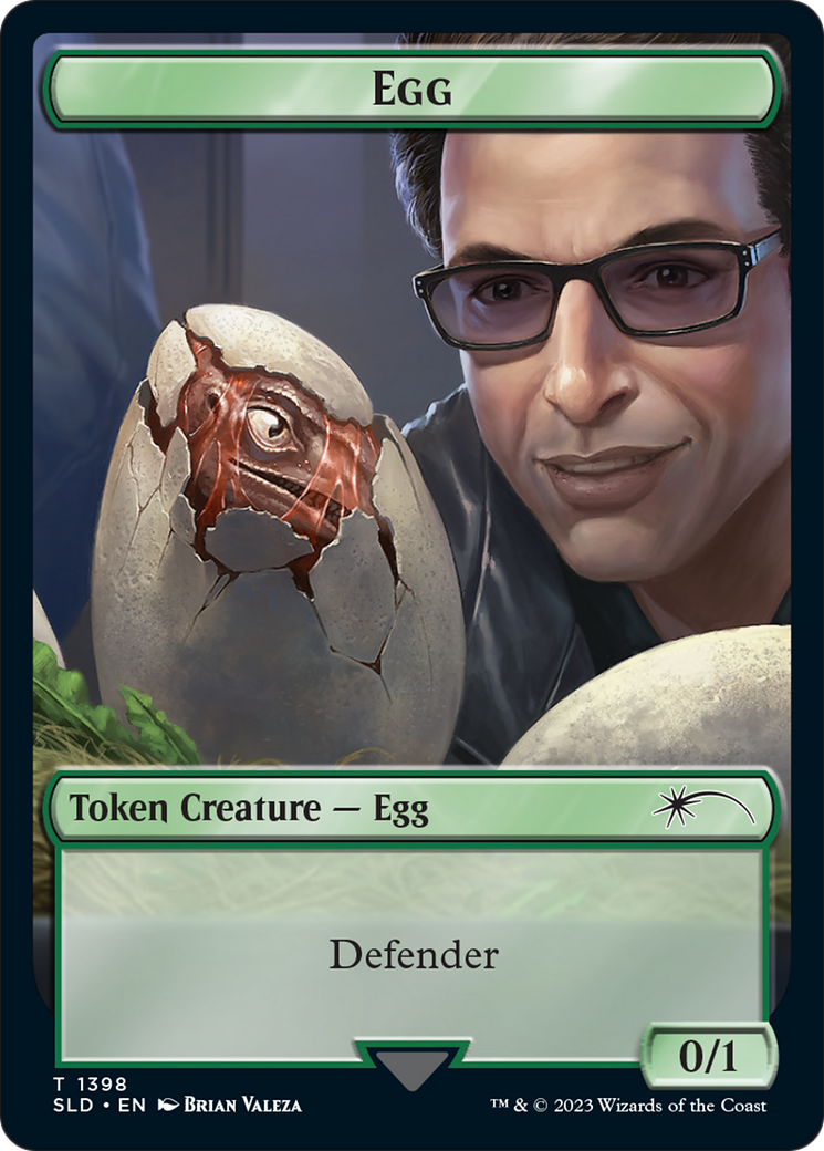 Egg Token [Secret Lair Drop Series] | Dumpster Cat Games