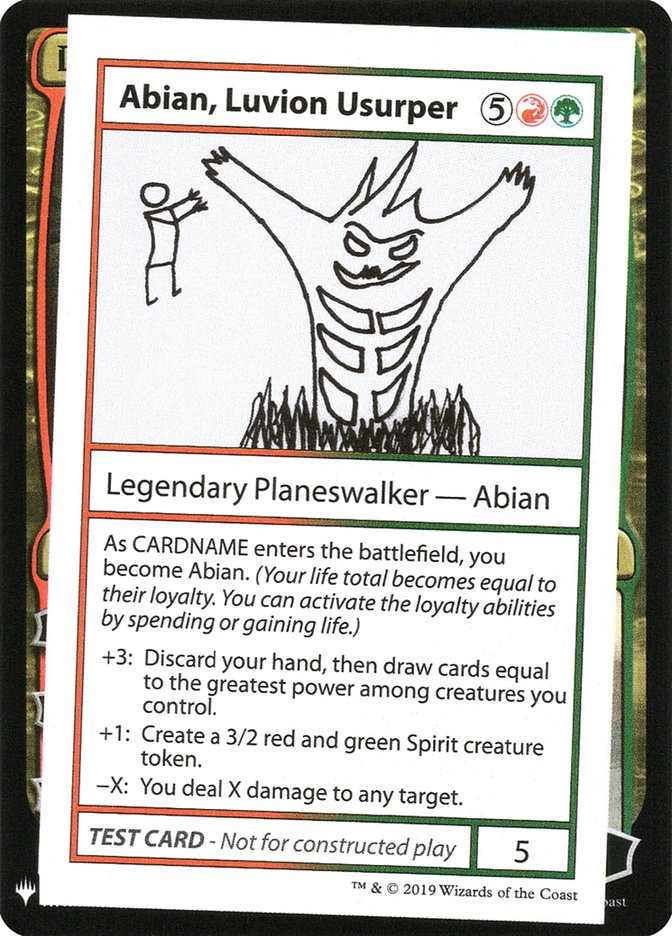 Abian, Luvion Usurper [Mystery Booster Playtest Cards] | Dumpster Cat Games