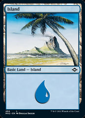 Island (484) [Modern Horizons 2] | Dumpster Cat Games