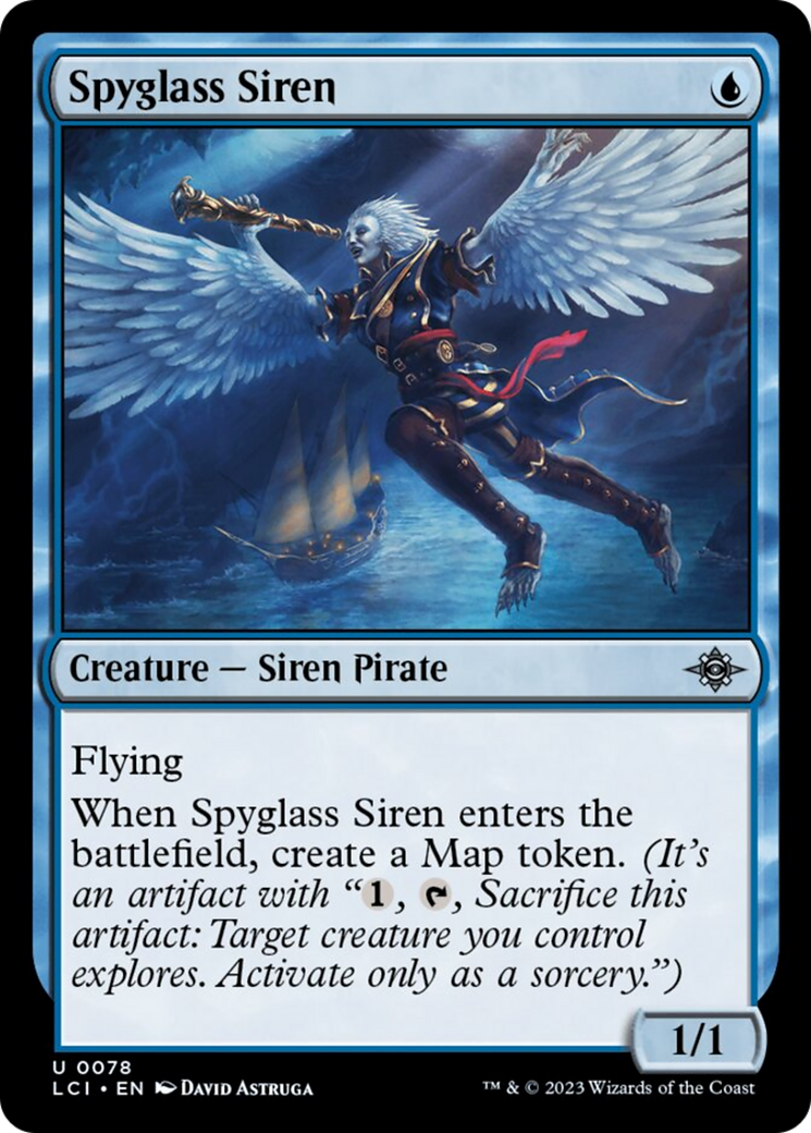 Spyglass Siren [The Lost Caverns of Ixalan] | Dumpster Cat Games