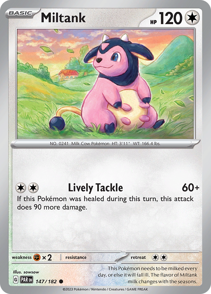 Miltank (147/182) [Scarlet & Violet: Paradox Rift] | Dumpster Cat Games