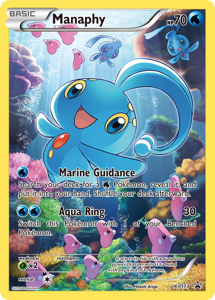 Manaphy (XY113) [XY: Black Star Promos] | Dumpster Cat Games