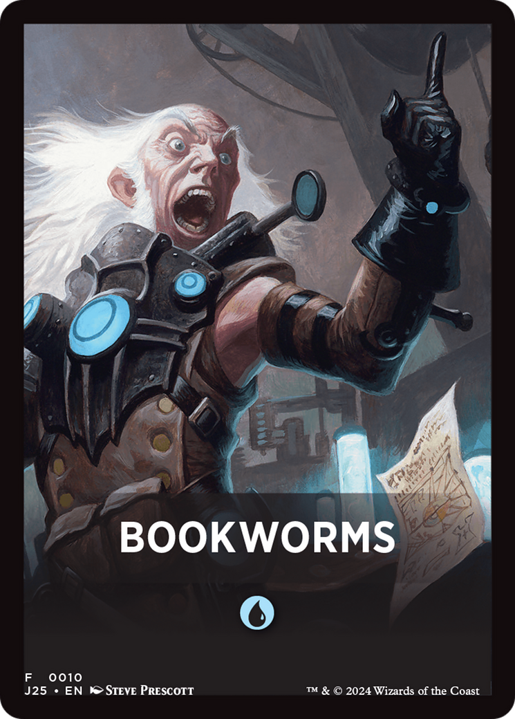 Bookworms Theme Card [Foundations Jumpstart Front Cards] | Dumpster Cat Games