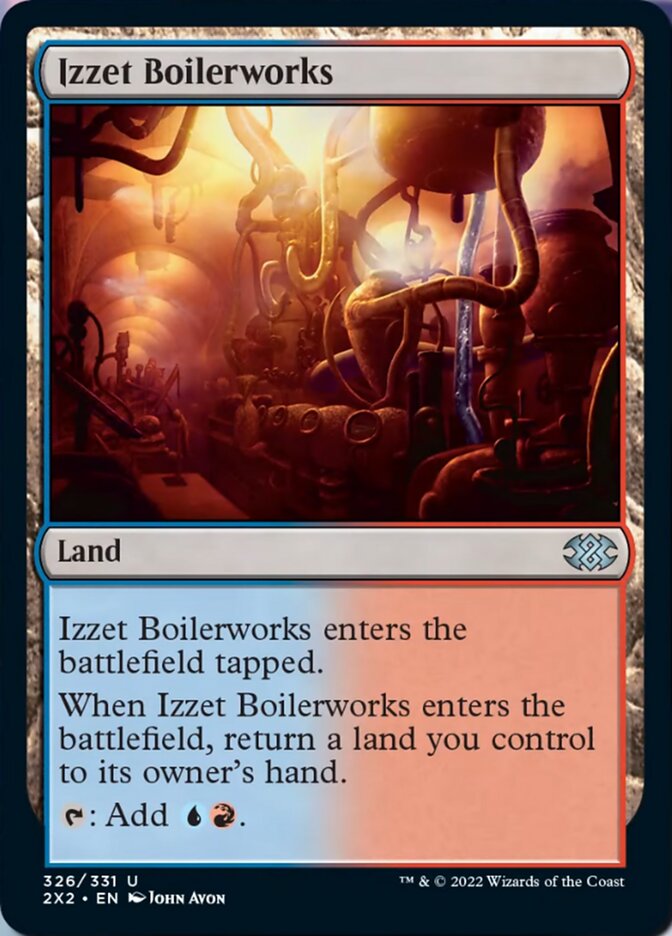 Izzet Boilerworks [Double Masters 2022] | Dumpster Cat Games