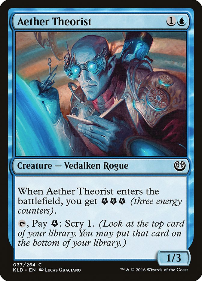 Aether Theorist [Kaladesh] | Dumpster Cat Games