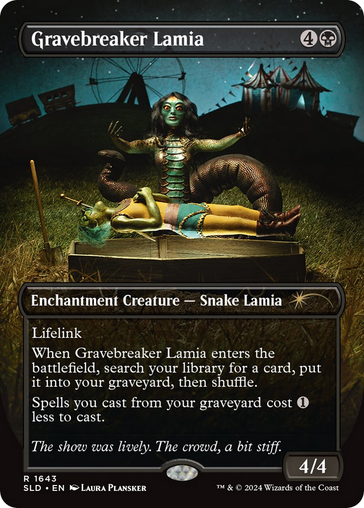 Gravebreaker Lamia (Rainbow Foil) [Secret Lair Drop Series] | Dumpster Cat Games