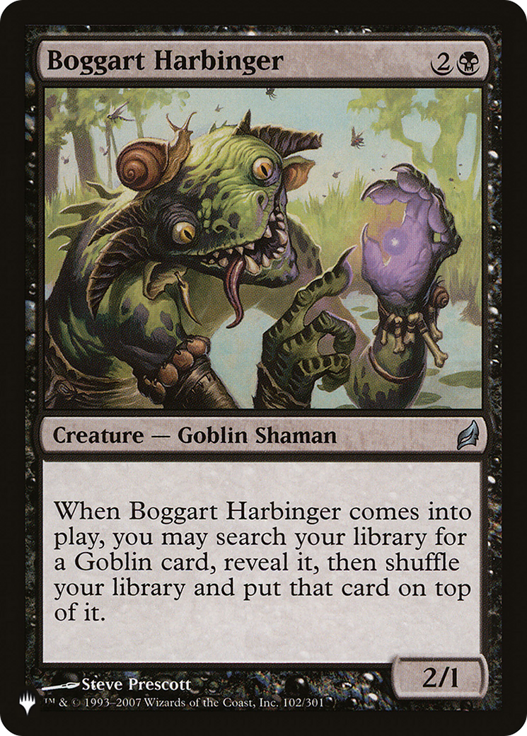 Boggart Harbinger [The List] | Dumpster Cat Games