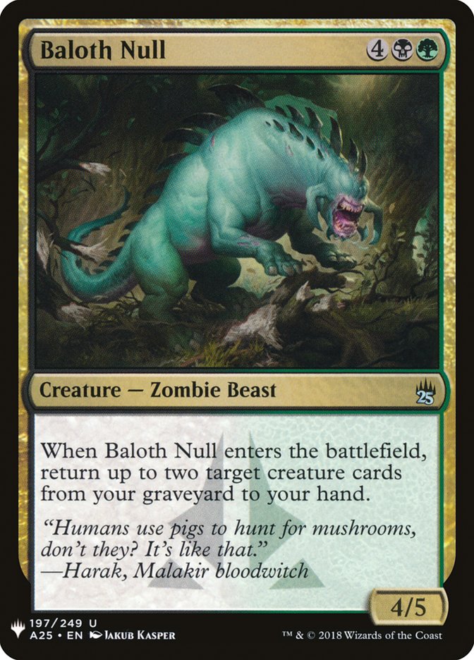 Baloth Null [Mystery Booster] | Dumpster Cat Games