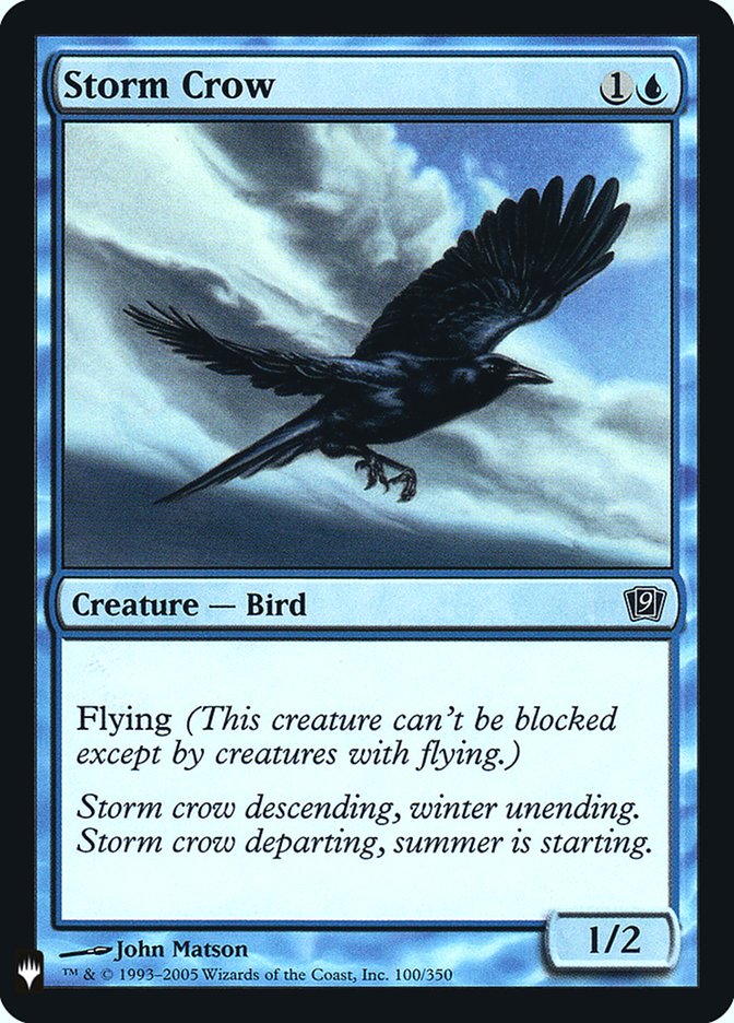 Storm Crow [Mystery Booster] | Dumpster Cat Games