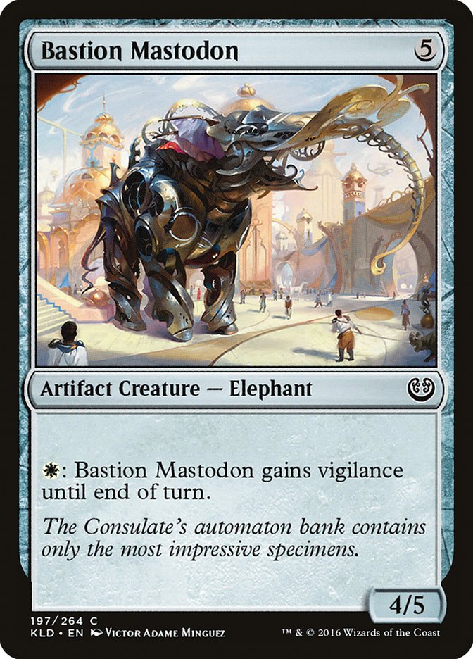 Bastion Mastodon [Kaladesh] | Dumpster Cat Games