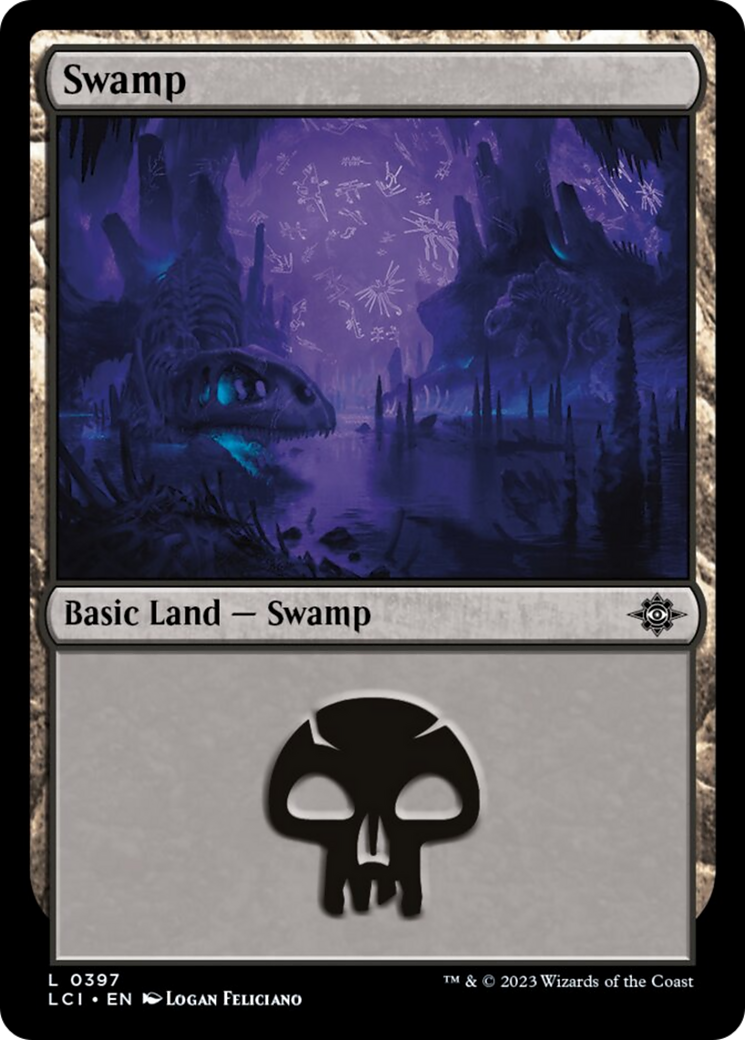 Swamp (0397) [The Lost Caverns of Ixalan] | Dumpster Cat Games