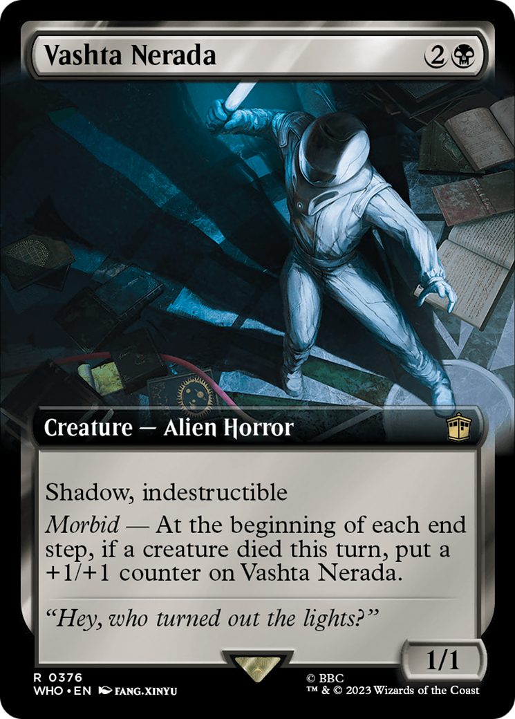 Vashta Nerada (Extended Art) [Doctor Who] | Dumpster Cat Games