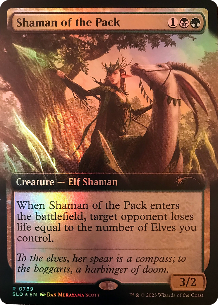 Shaman of the Pack (Extended Art) [Secret Lair Drop Series] | Dumpster Cat Games