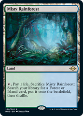 Misty Rainforest [Modern Horizons 2] | Dumpster Cat Games