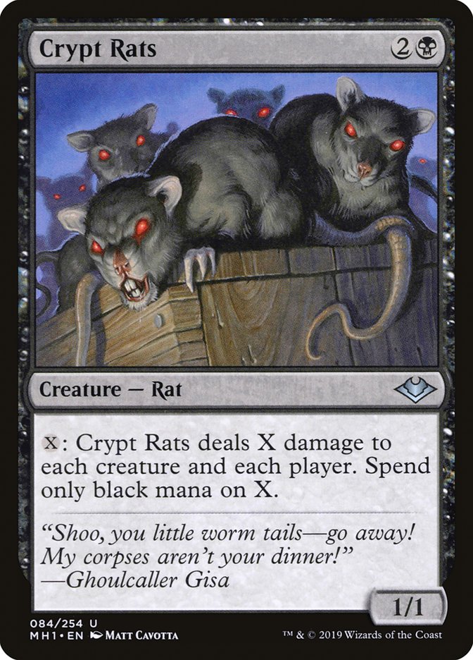 Crypt Rats [Modern Horizons] | Dumpster Cat Games