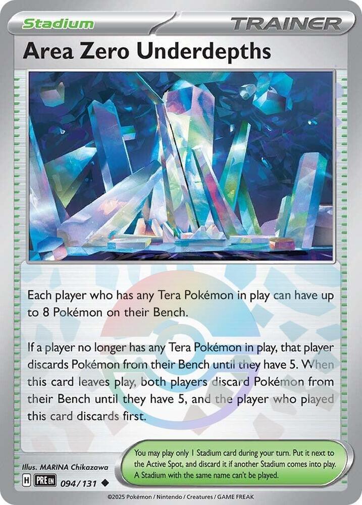 Area Zero Underdepths (094/131) (Poke Ball Pattern) [Scarlet & Violet: Prismatic Evolutions] | Dumpster Cat Games