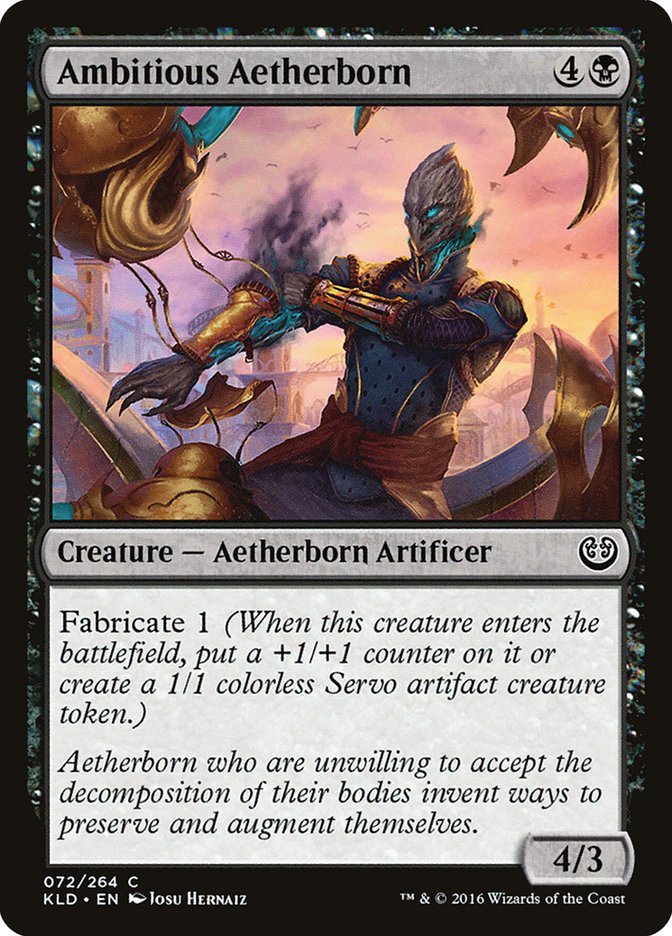 Ambitious Aetherborn [Kaladesh] | Dumpster Cat Games