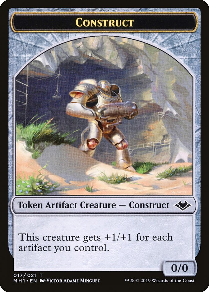 Construct Token [Modern Horizons Tokens] | Dumpster Cat Games