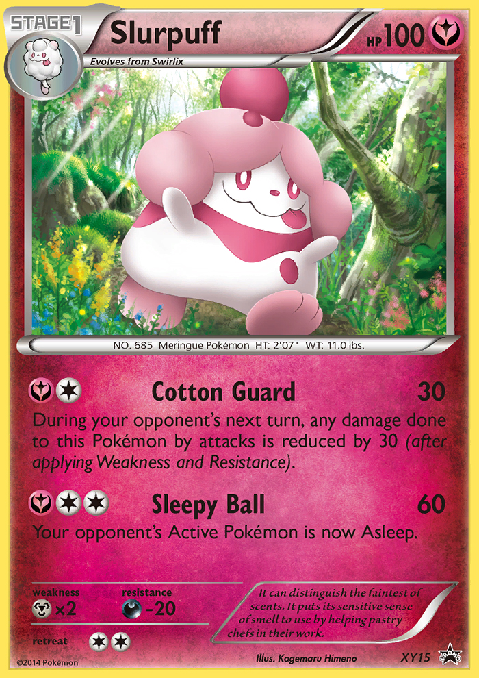 Slurpuff (XY15) [XY: Black Star Promos] | Dumpster Cat Games