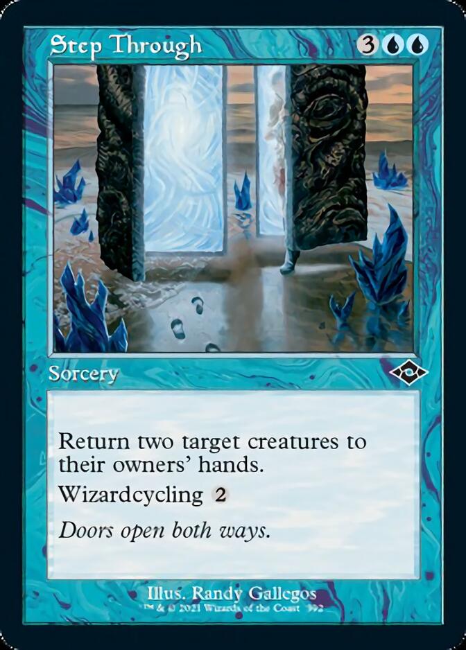 Step Through (Retro Foil Etched) [Modern Horizons 2] | Dumpster Cat Games