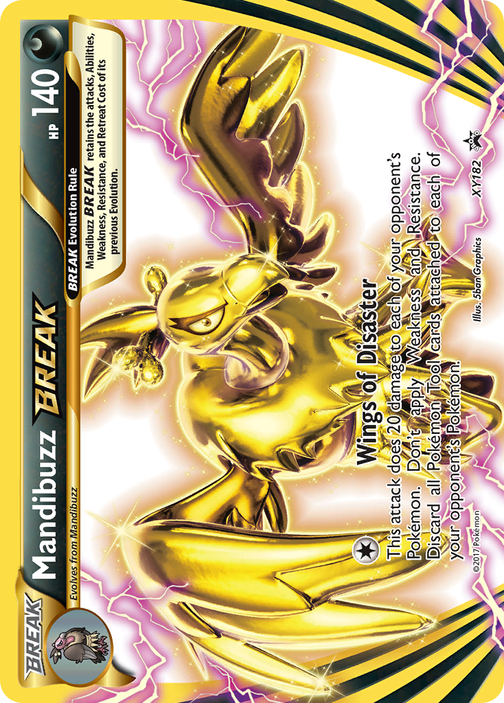 Mandibuzz BREAK (XY182) [XY: Black Star Promos] | Dumpster Cat Games