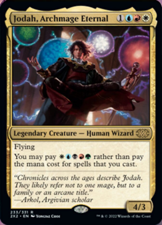 Jodah, Archmage Eternal [Double Masters 2022] | Dumpster Cat Games