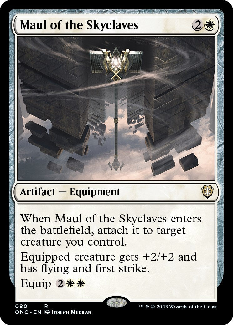 Maul of the Skyclaves [Phyrexia: All Will Be One Commander] | Dumpster Cat Games