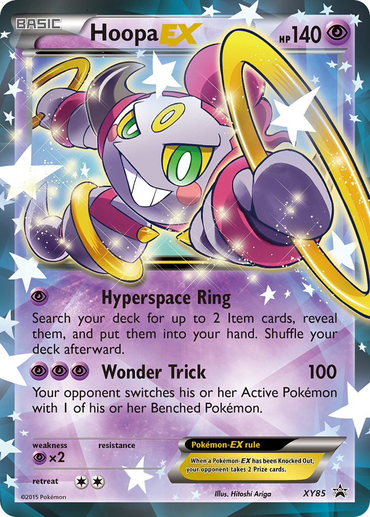 Hoopa EX (XY85) (Collection Promo) [XY: Black Star Promos] | Dumpster Cat Games