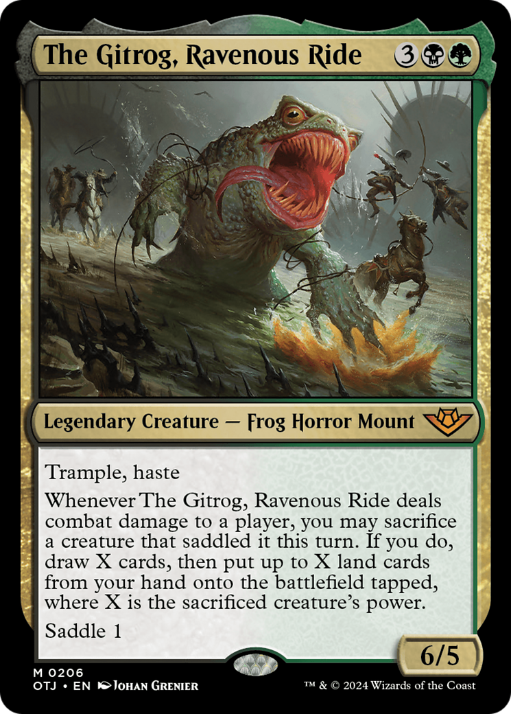 The Gitrog, Ravenous Ride [Outlaws of Thunder Junction] | Dumpster Cat Games