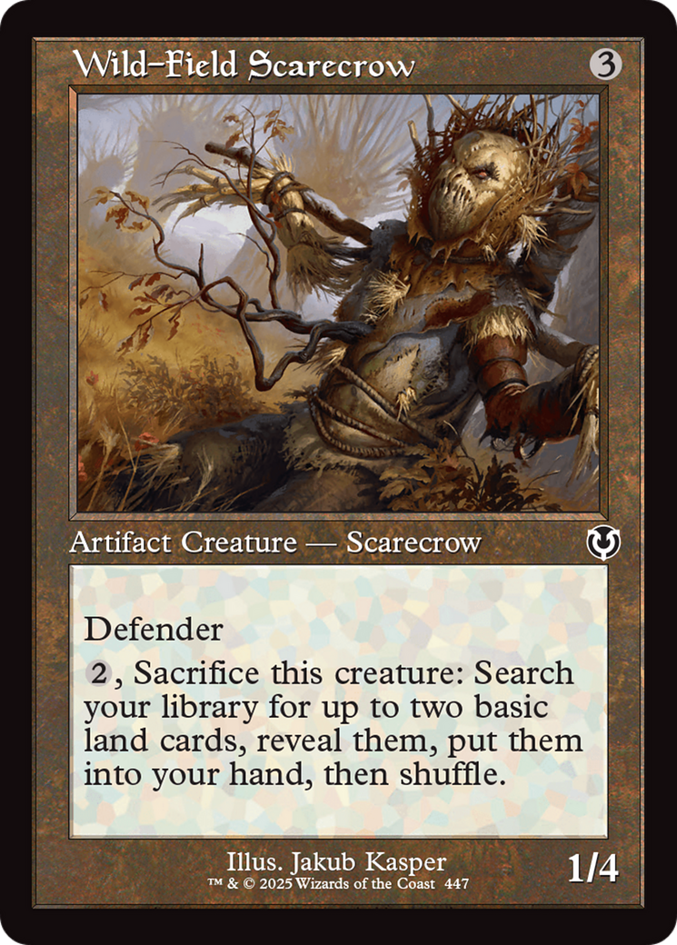 Wild-Field Scarecrow (Retro Frame) [Innistrad Remastered] | Dumpster Cat Games