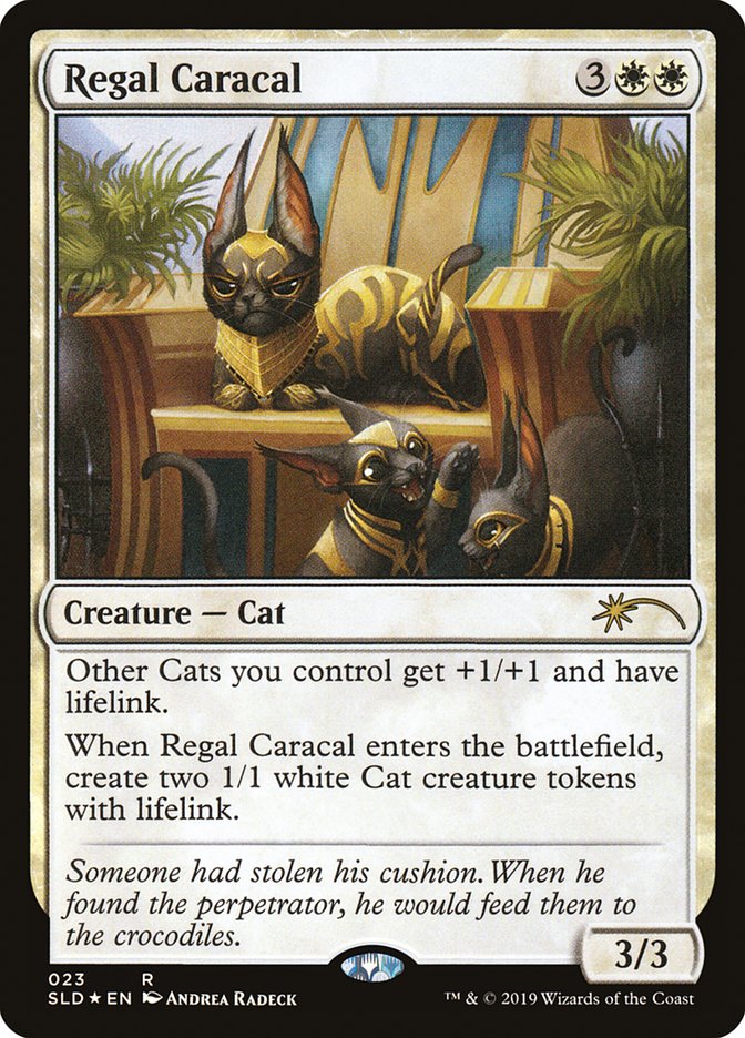 Regal Caracal [Secret Lair Drop Series] | Dumpster Cat Games