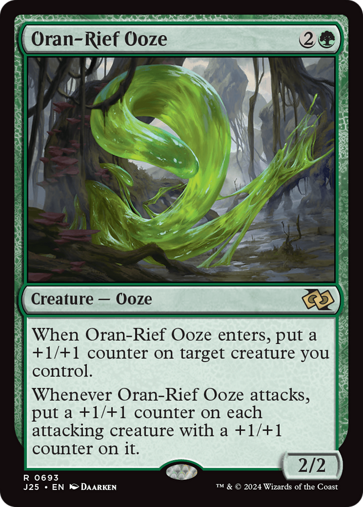 Oran-Rief Ooze [Foundations Jumpstart] | Dumpster Cat Games