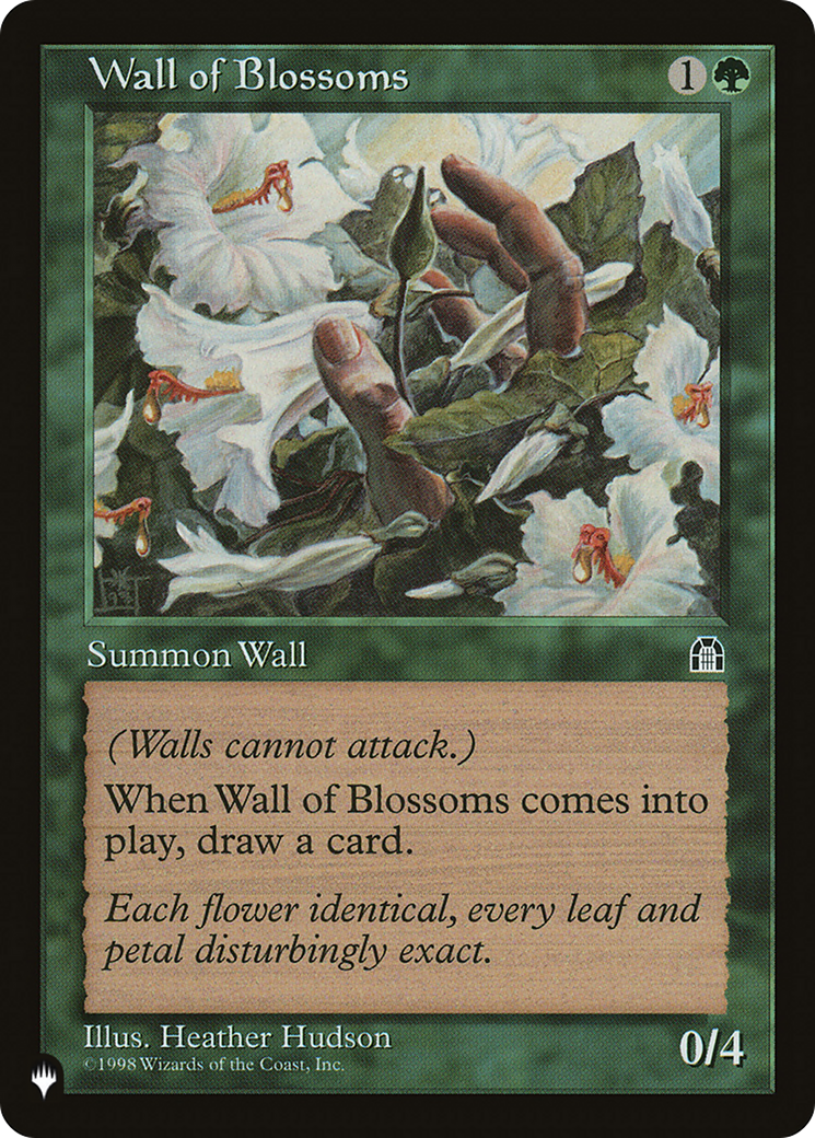 Wall of Blossoms [The List Reprints] | Dumpster Cat Games